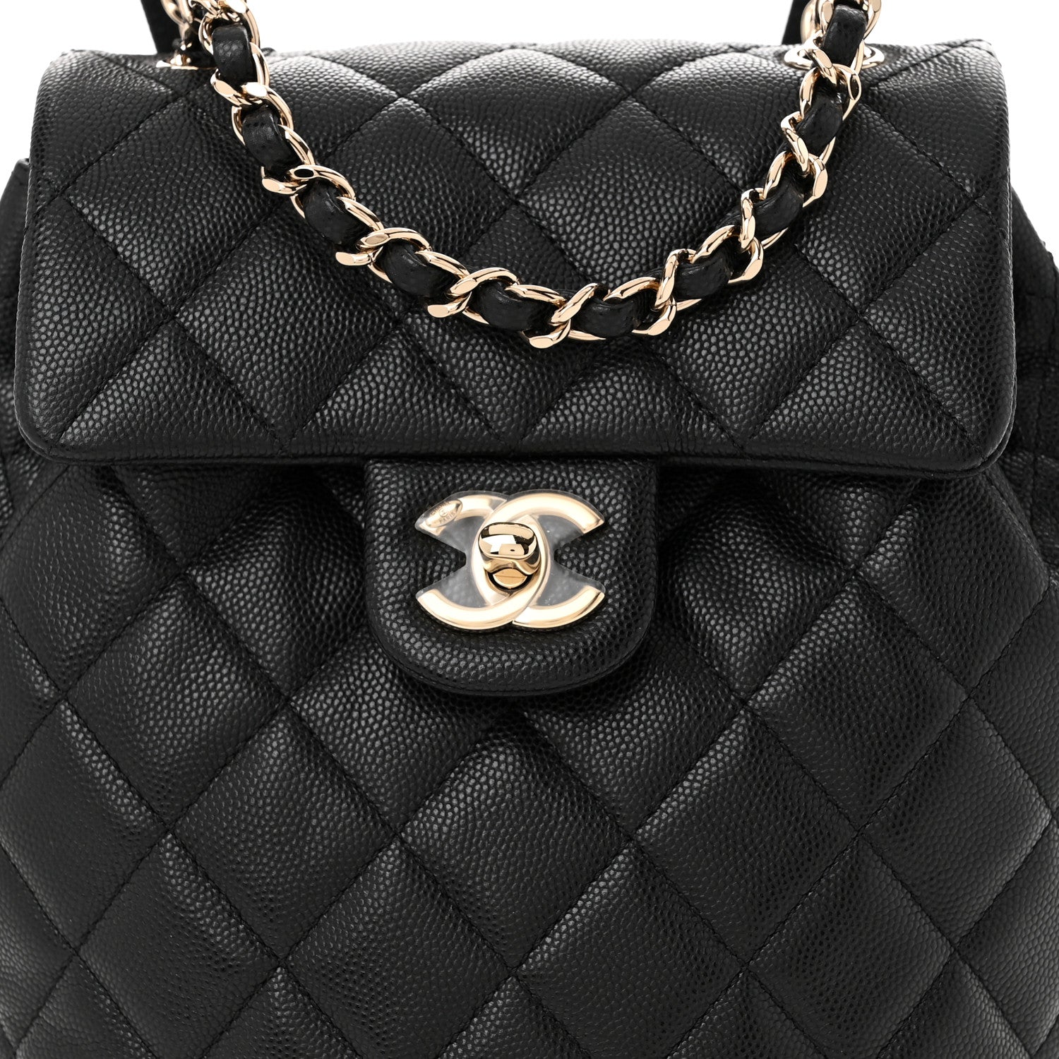 Chanel Caviar Quilted Mini Urban Spirit Backpack Black 8 of 10