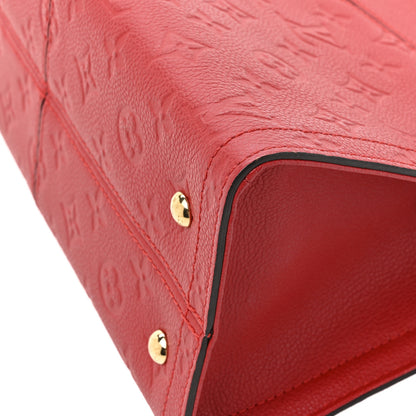 Louis Vuitton Empreinte Sully PM Scarlet 13 of 14