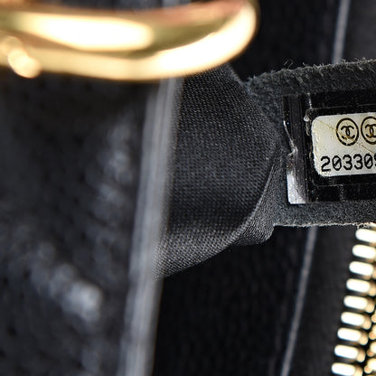 Chanel Caviar Quilted Grand Shopping Tote GST Black 6 of 13