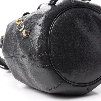 Balenciaga Agneau Giant 12 Gold Hardware Mini Pompon Gris Fossile 6 of 10