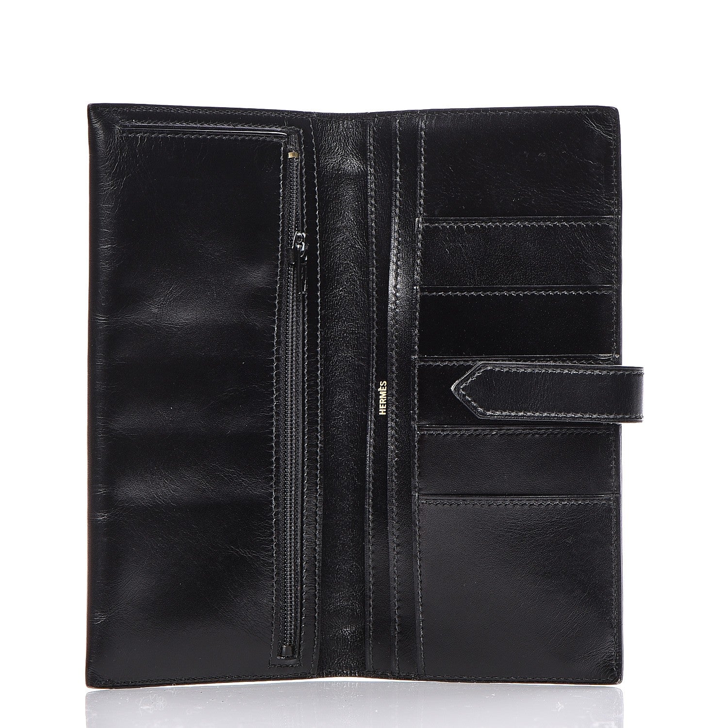 Hermes Box Bearn Wallet Black 5 of 13