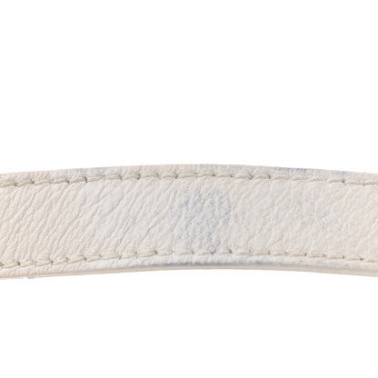 Versace Patent Quilted Medusa Chain Shoulder Bag White 12 of 17