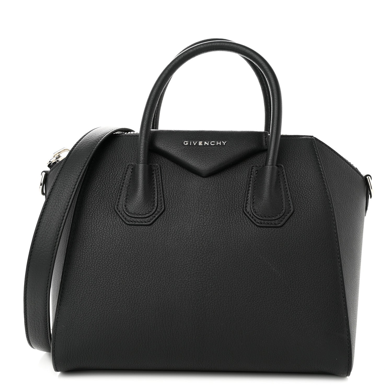 Givenchy Sugar Goatskin Antigona Black 1 of 9
