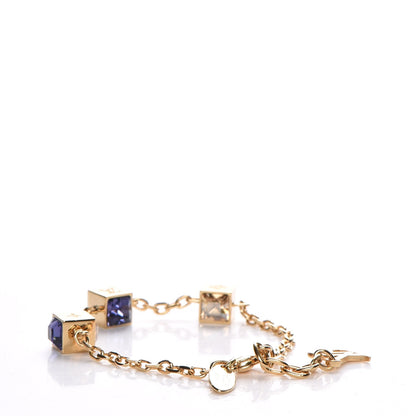 Louis Vuitton Swarovski Gamble Bracelet Azur Gold 3 of 7