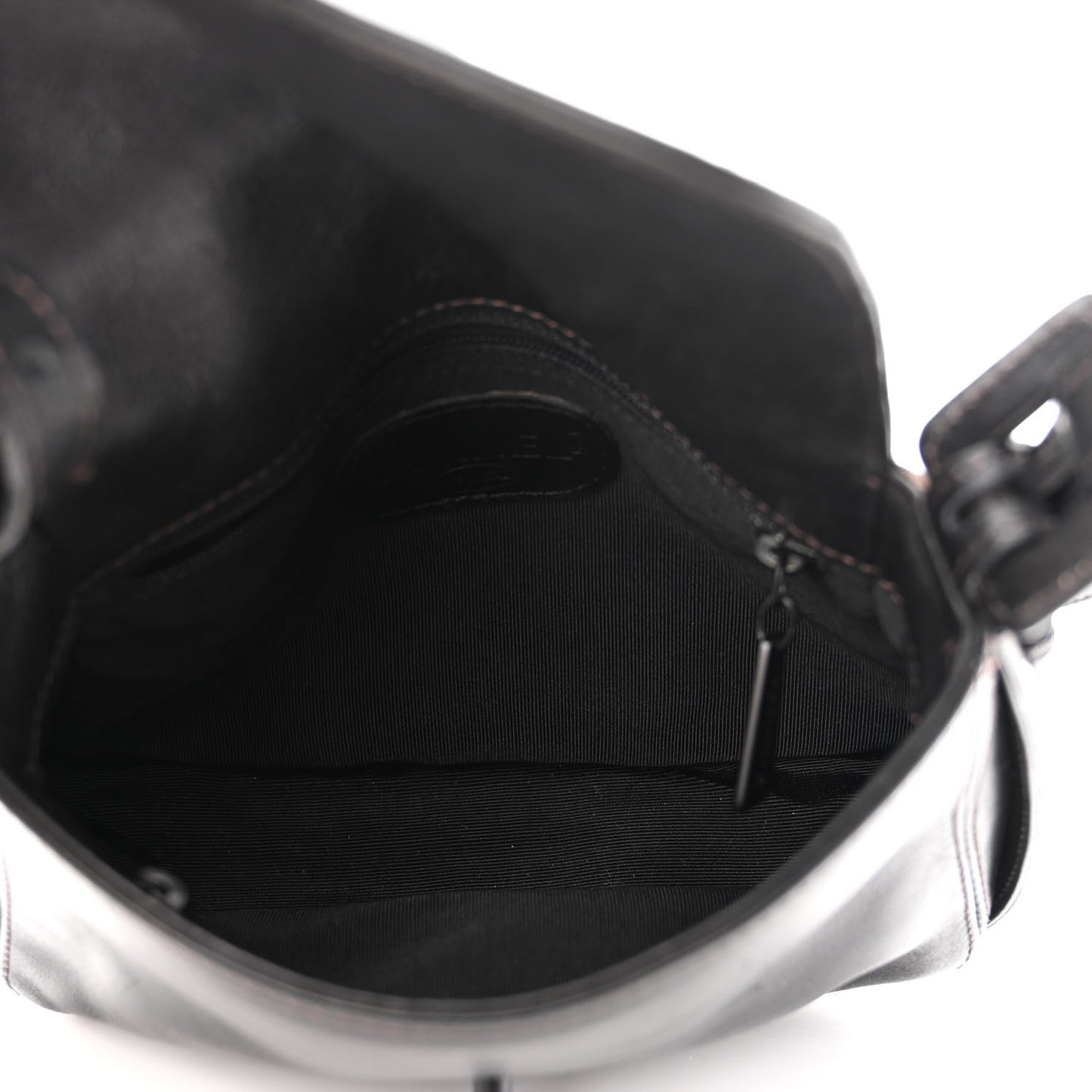 Calfskin Small Messenger So Black