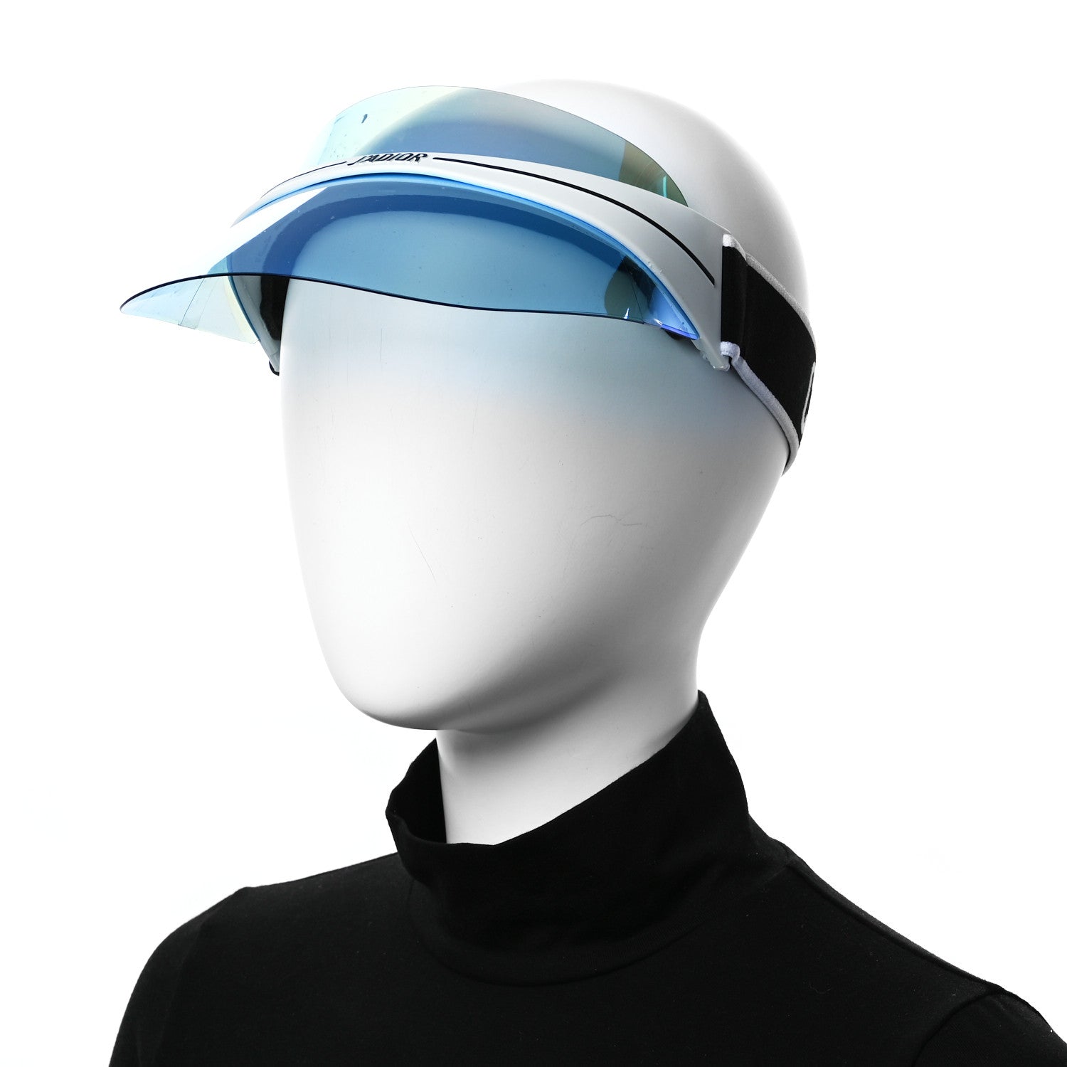 Christian Dior Mirrored DiorClub1 Sun Visor 2 of 12