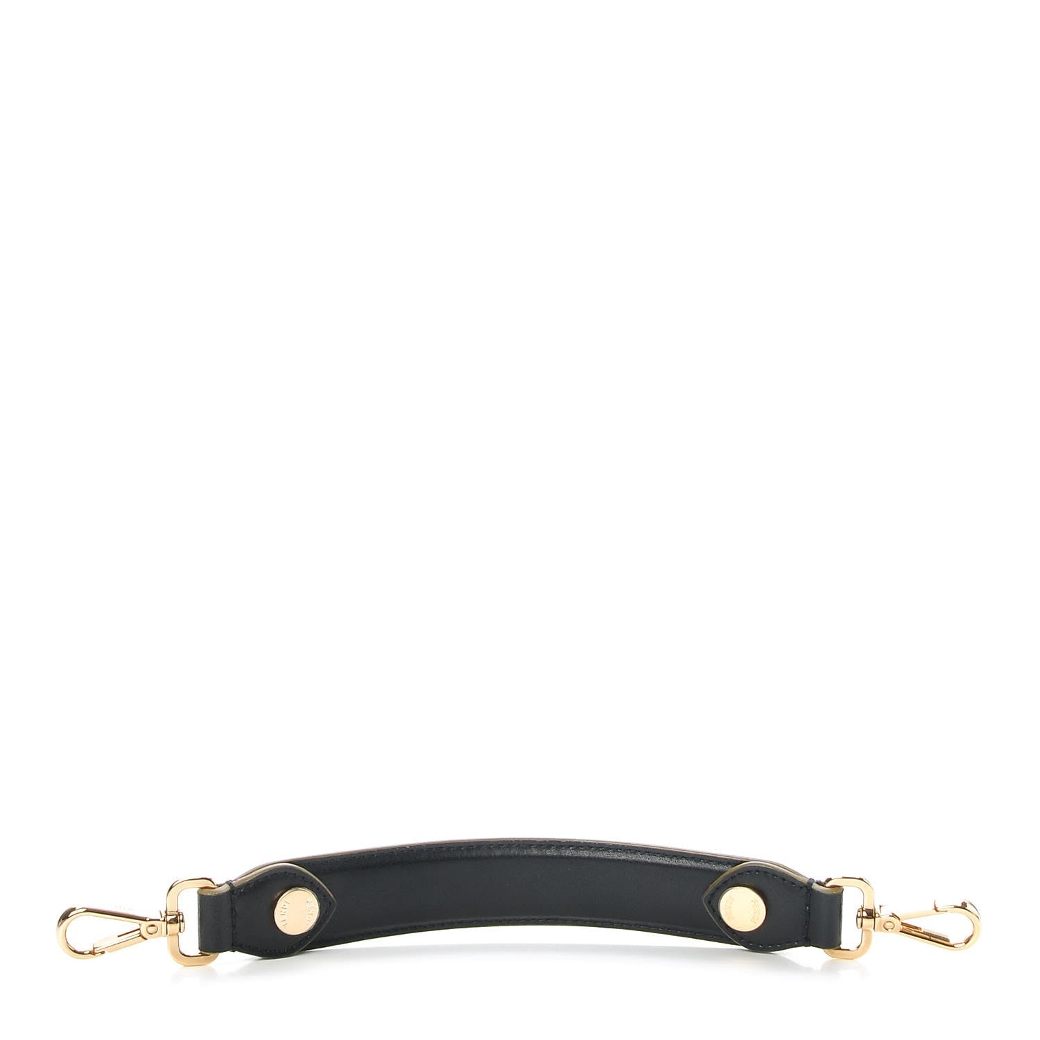 Fendi Calfskin Studded Mini Strap You Black 2 of 3