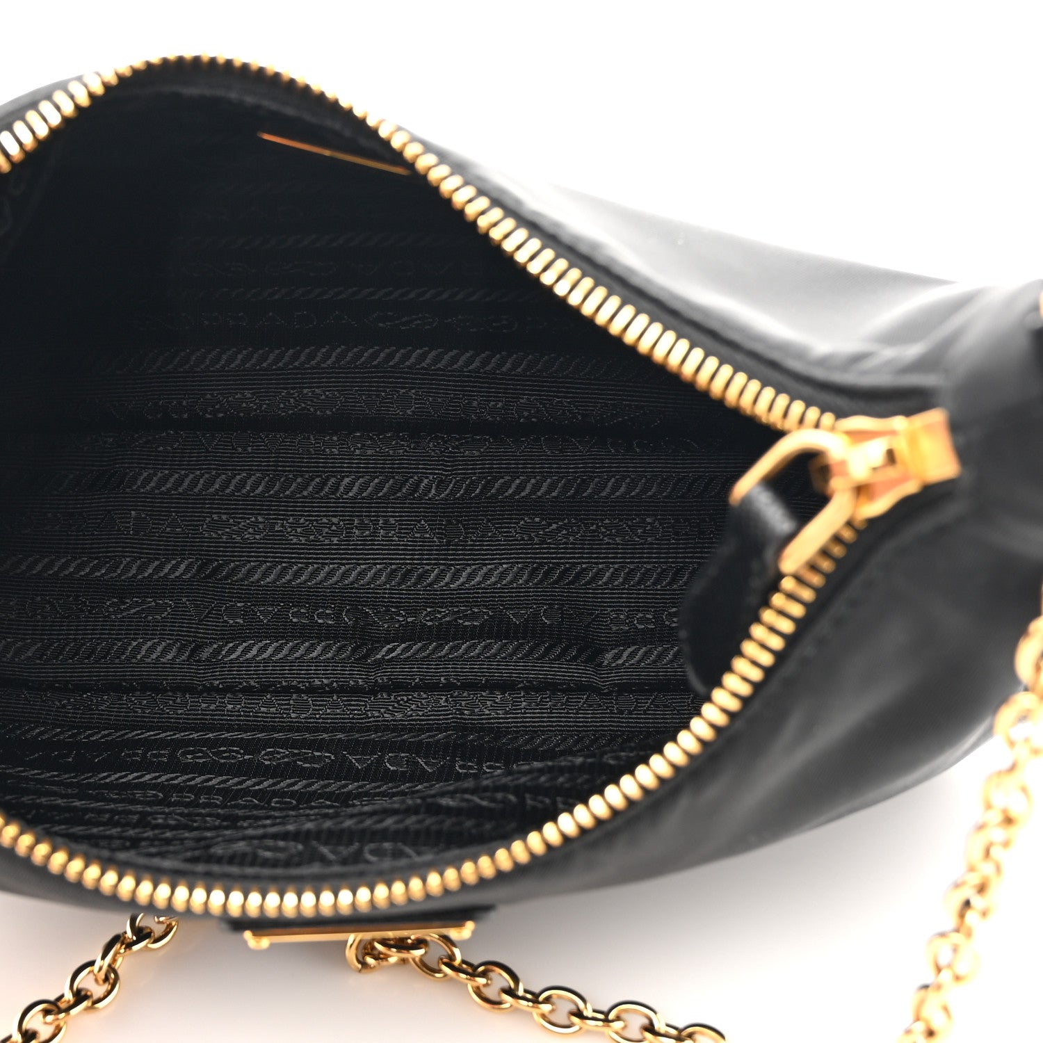 Prada Re-Nylon Saffiano Re-Edition 2005 Shoulder Bag Black 5 of 10