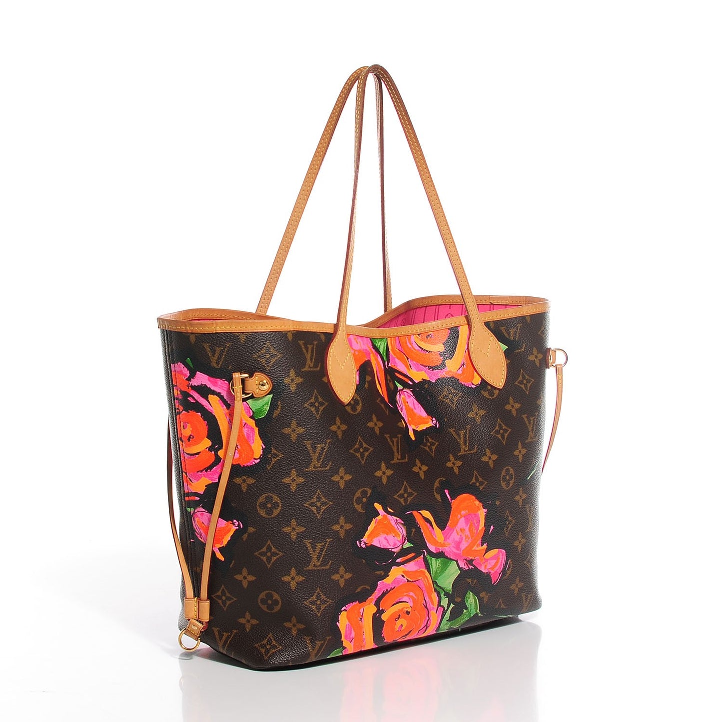 Monogram Roses Neverfull MM