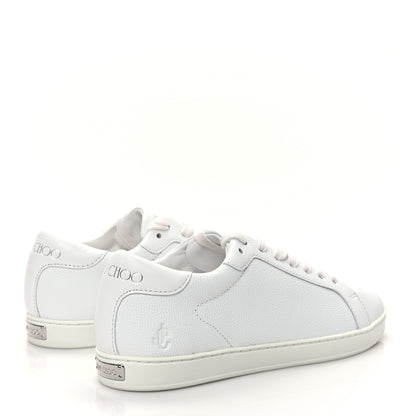Jimmy Choo Calfskin Kai Sneakers 39.5 White 4 of 8