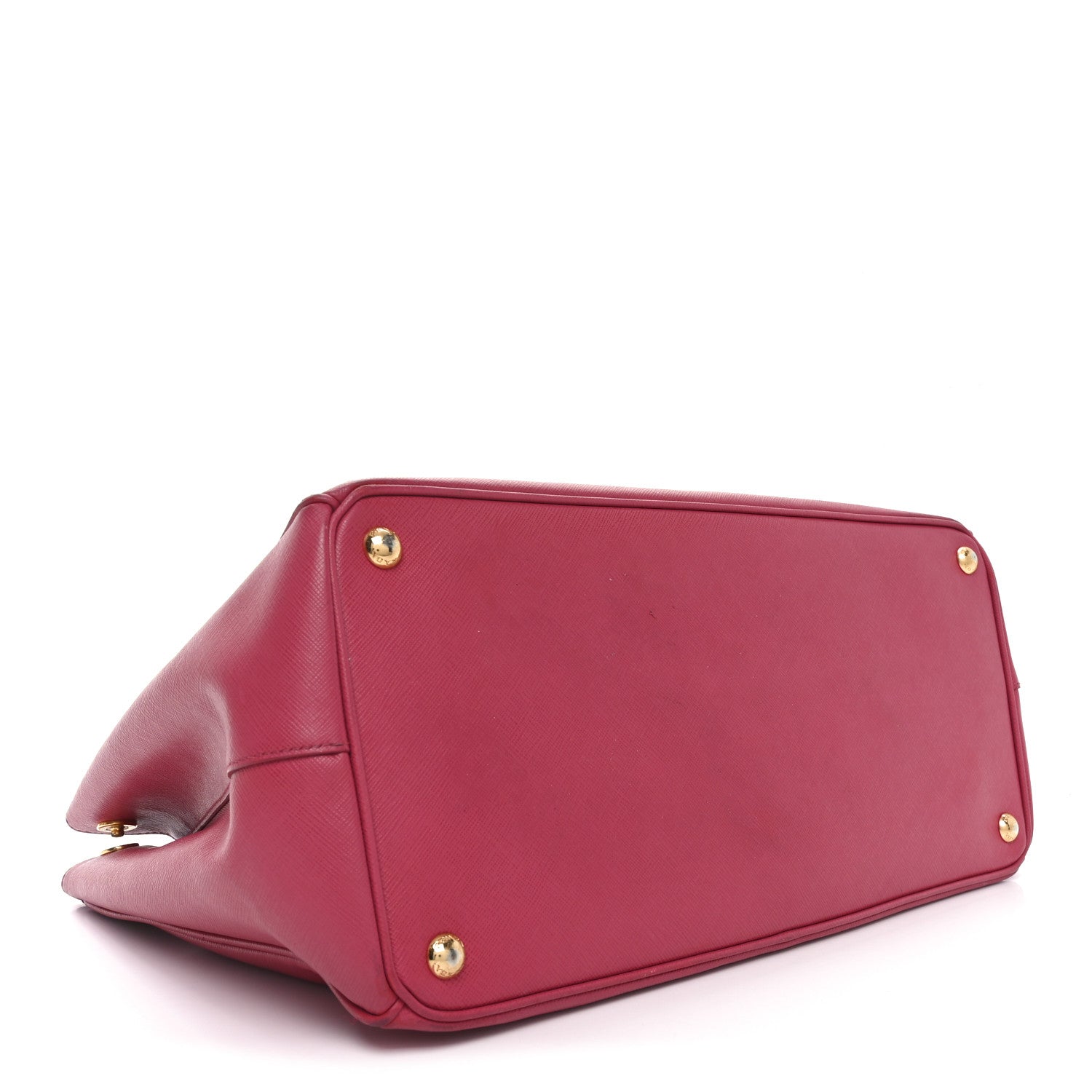 Prada Saffiano Large Galleria Double Zip Tote Peonia 4 of 9