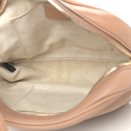 Gucci Pebbled Calfskin Small Soho Disco Bag Rose Beige 4 of 6