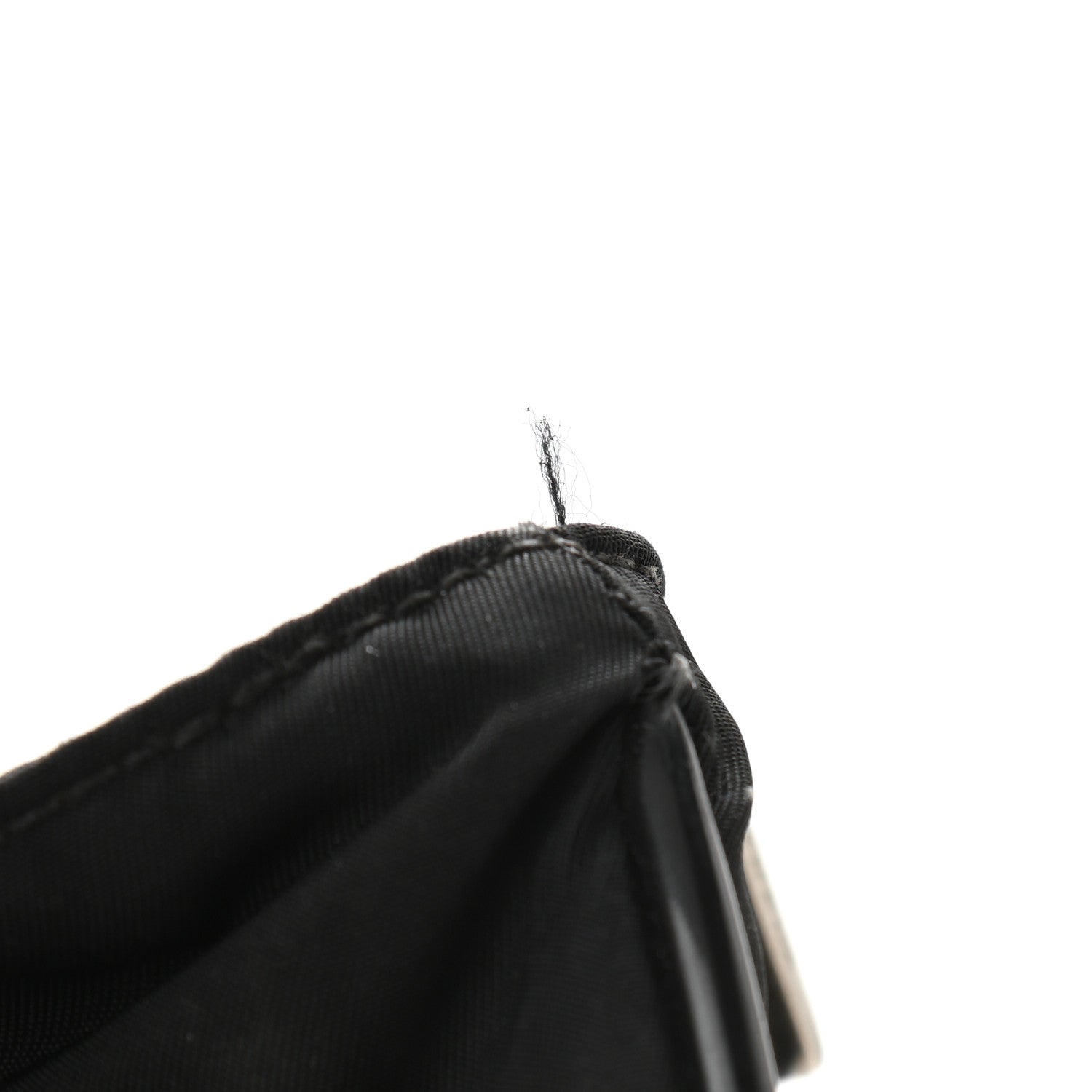 Prada Nylon Flat Messenger Bag Black 9 of 12