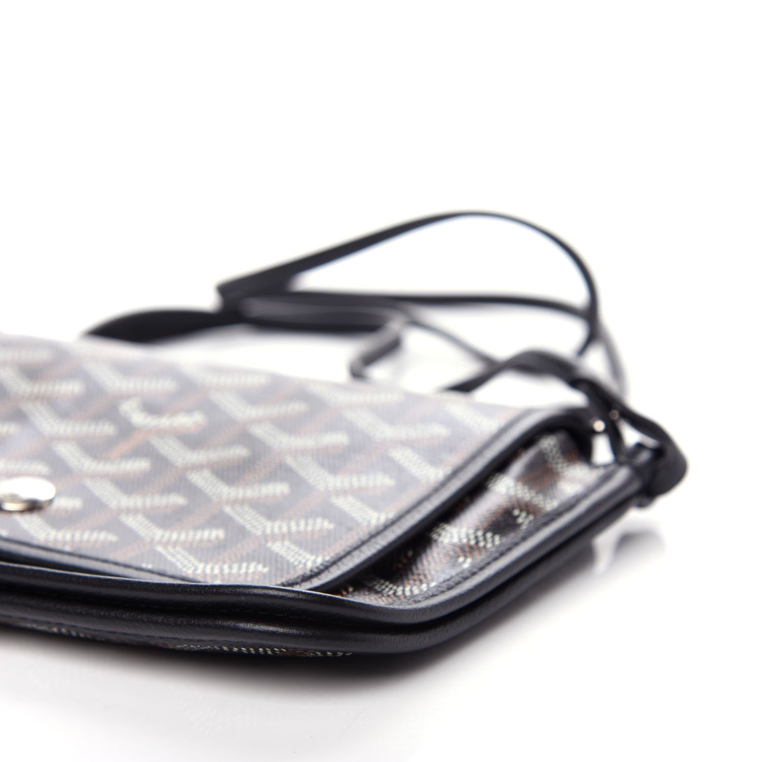 Goyard Goyardine Plumet Wallet Clutch Black 9 of 10