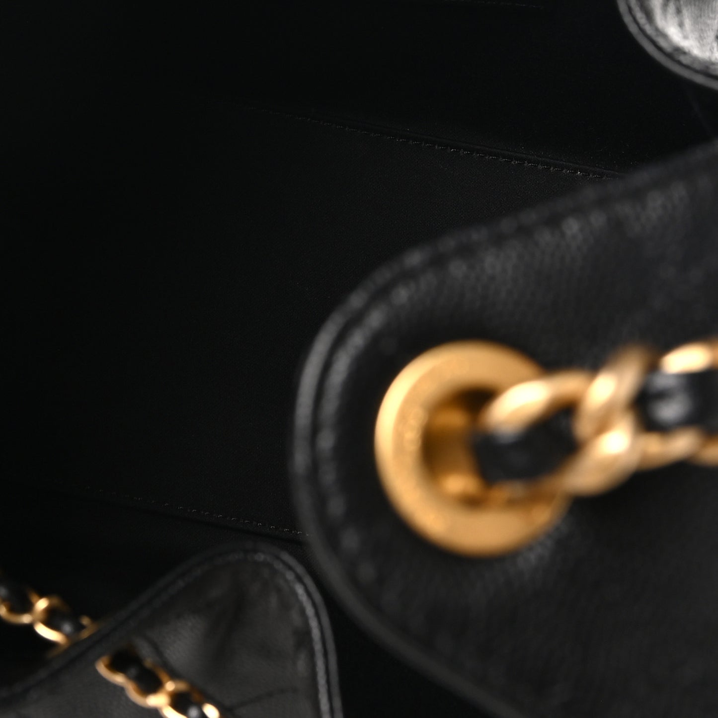 Caviar Quilted Small Chanel 25 Handbag Black