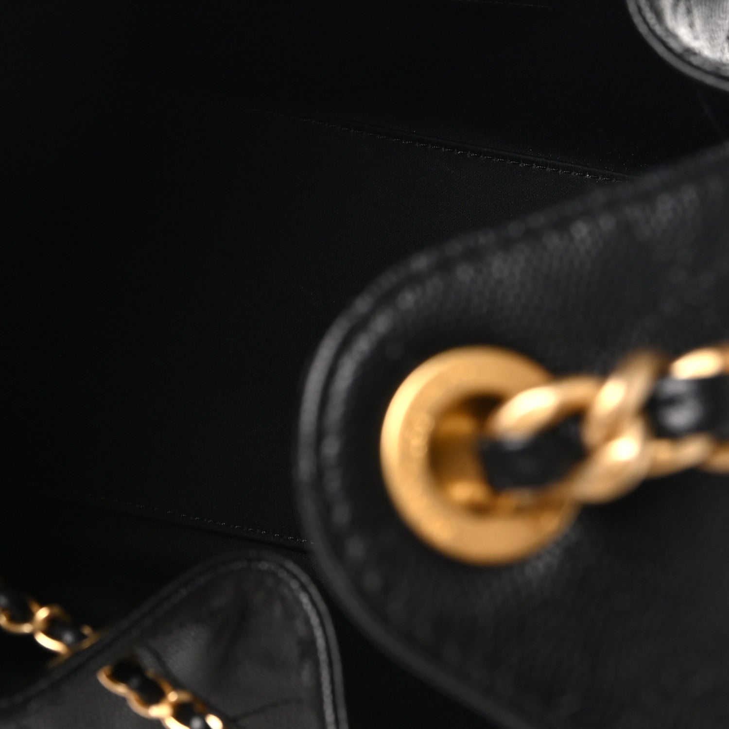 Chanel Caviar Quilted Small Chanel 25 Handbag Black 5 of 11