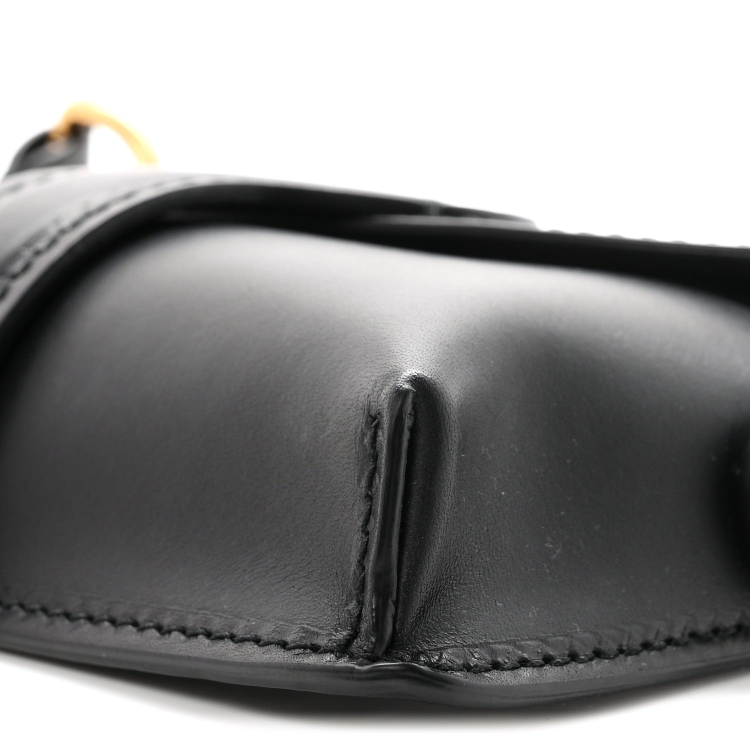 Christian Dior Grained Calfskin D-Bee Shoulder Bag Black 10 of 10