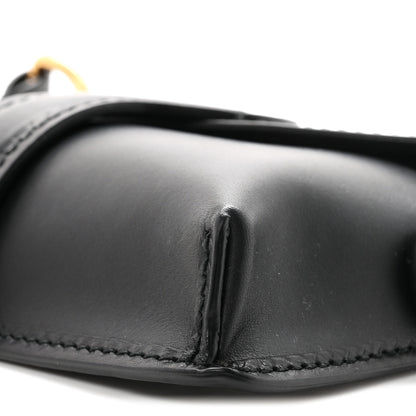 Christian Dior Grained Calfskin D-Bee Shoulder Bag Black 10 of 10