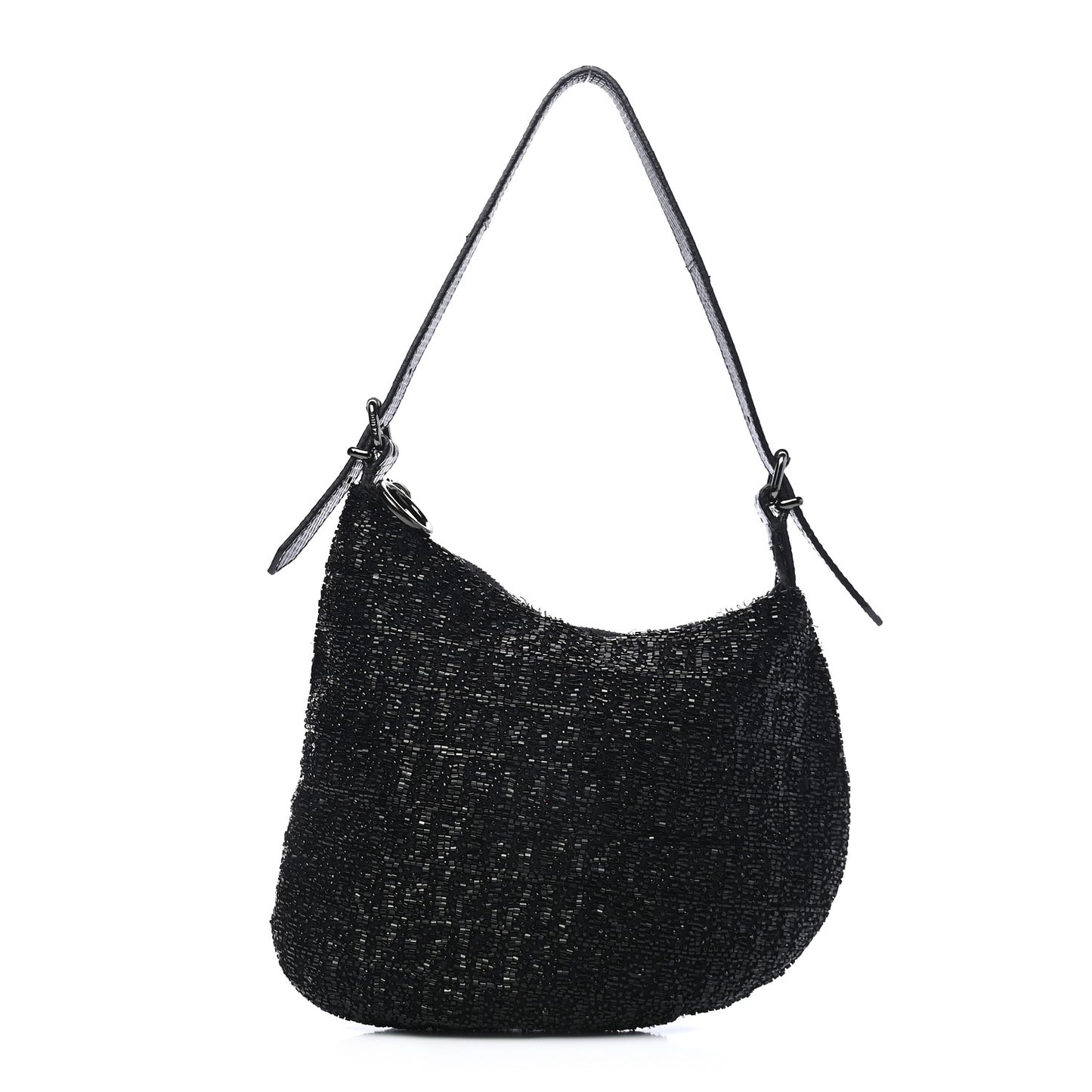 Beaded Small Oyster Black