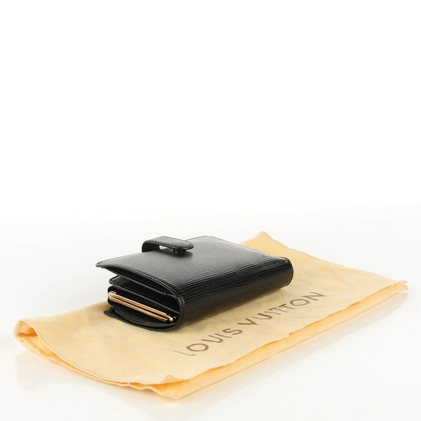 Epi French Purse Wallet Black