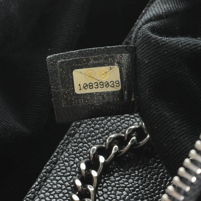 Chanel Caviar Large Outdoor Hobo Black 7 of 7