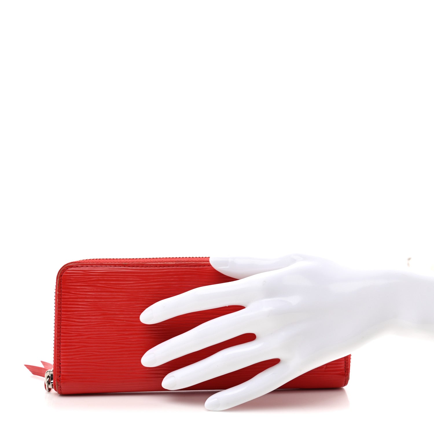 Louis Vuitton Epi Zippy Wallet Carmine 2 of 8