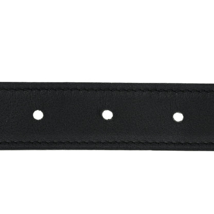 Hermes Swift Epsom 24mm Mini Constance H Belt 90 36 Black Gold 5 of 6