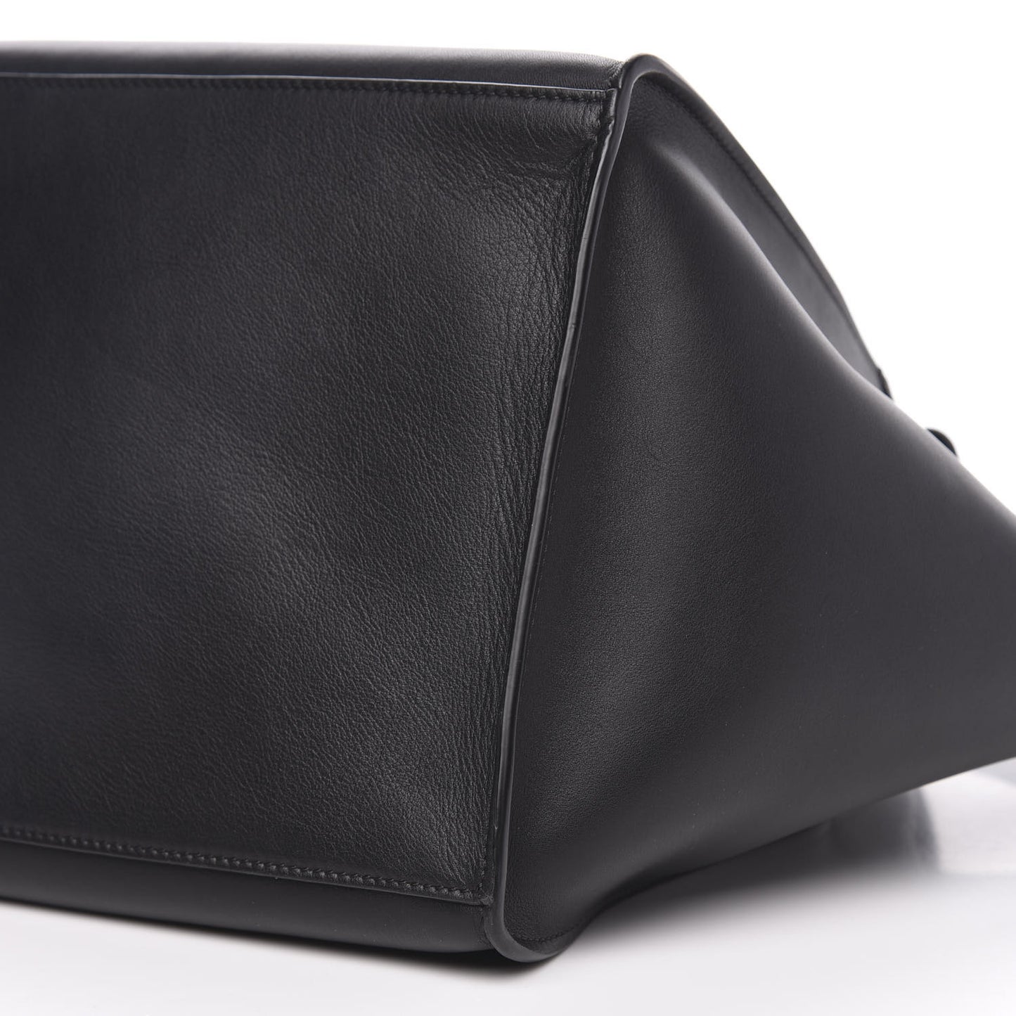 Smooth Calfskin Small Big Bag Black