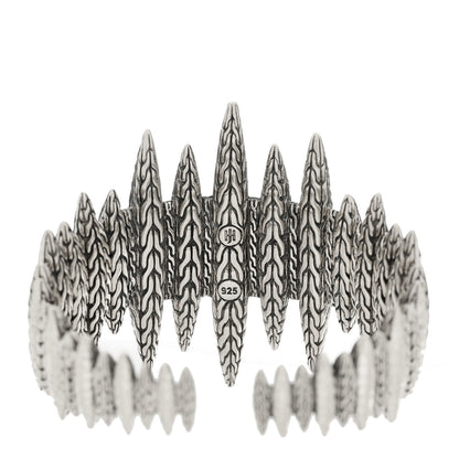 John Hardy Sterling Silver Classic Chain Spear Cuff Bracelet 3 of 3