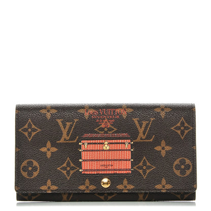 Louis Vuitton Monogram Trunks and Locks Sarah Wallet 1 of 6