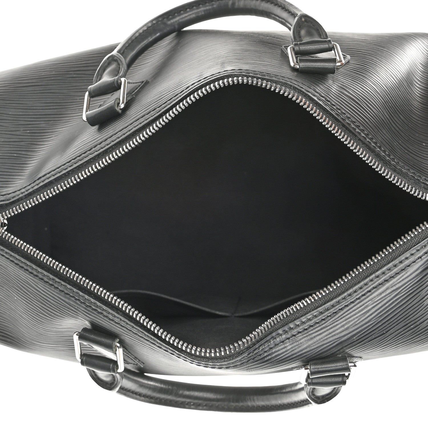 Louis Vuitton Epi Speedy 30 Black 4 of 8