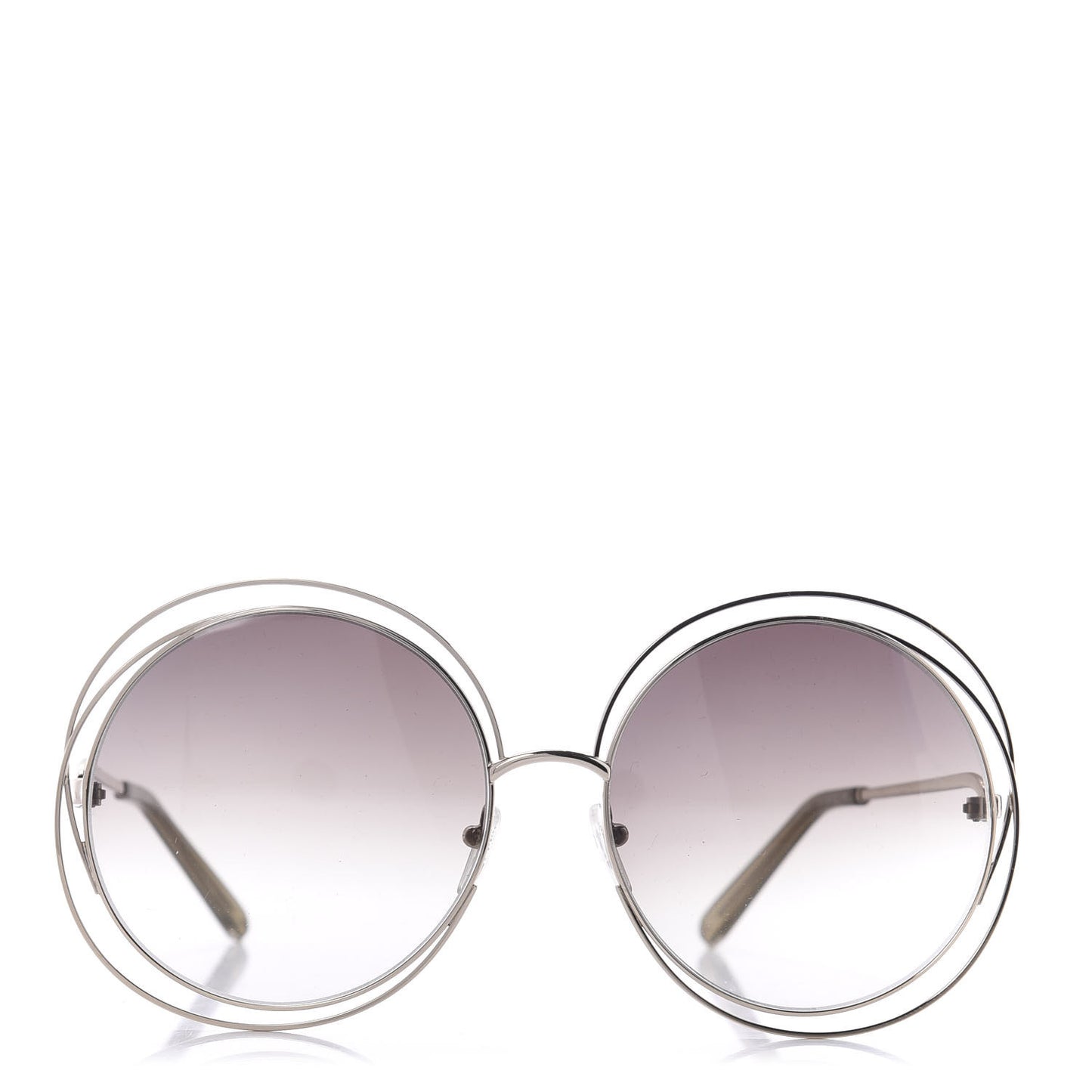 Oversize Round Carlina Oversized Round Sunglasses CE114S Grey Metallic
