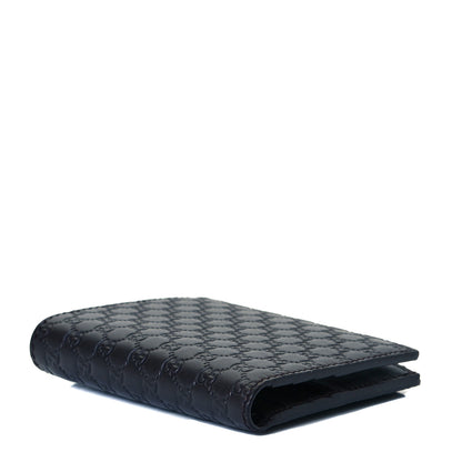 Gucci Microguccissima Snap Bi-Fold Wallet Black 3 of 7