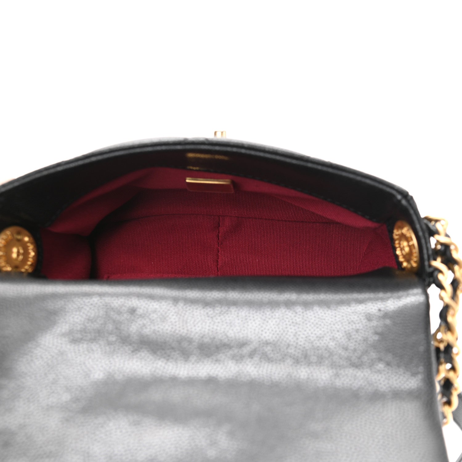 Chanel Caviar Quilted Mini Twist Your Buttons Flap Black 5 of 11