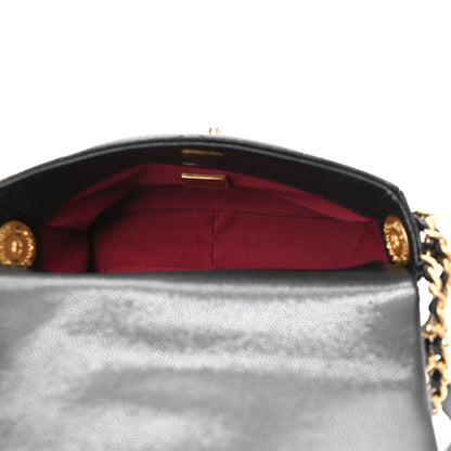 Chanel Caviar Quilted Mini Twist Your Buttons Flap Black 5 of 11