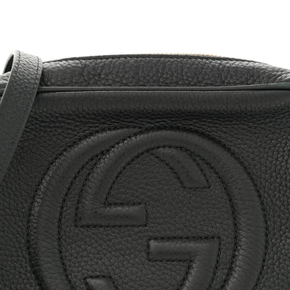 Gucci Pebbled Calfskin Small Soho Disco Bag Black 8 of 12
