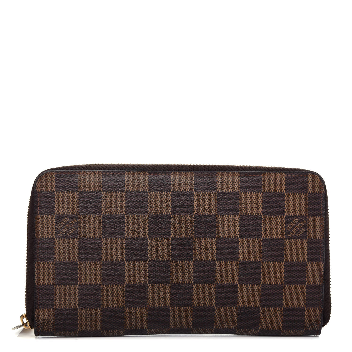 Louis Vuitton Damier Ebene Zippy Organizer Wallet 1 of 7