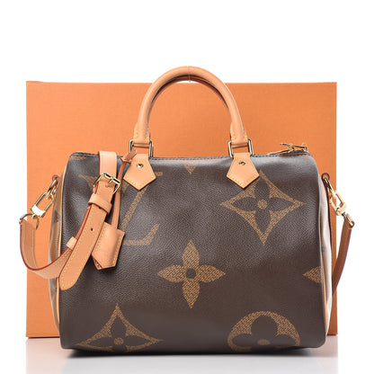 Louis Vuitton Reverse Monogram Giant Speedy Bandouliere 30 11 of 11