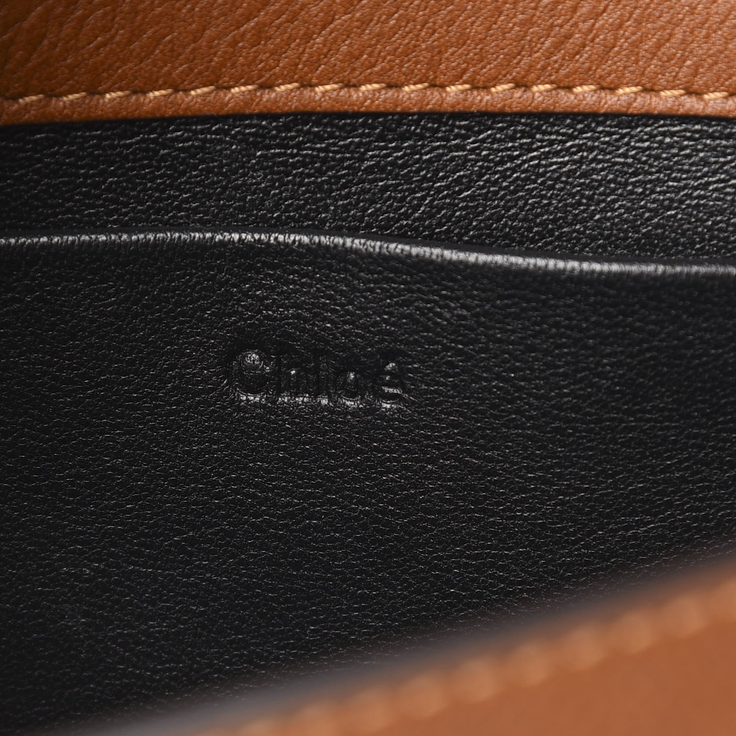 Chloe Calfskin Small Nile Bracelet Minaudiere Bag Caramel 6 of 12