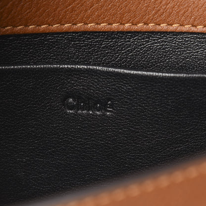 Chloe Calfskin Small Nile Bracelet Minaudiere Bag Caramel 6 of 12