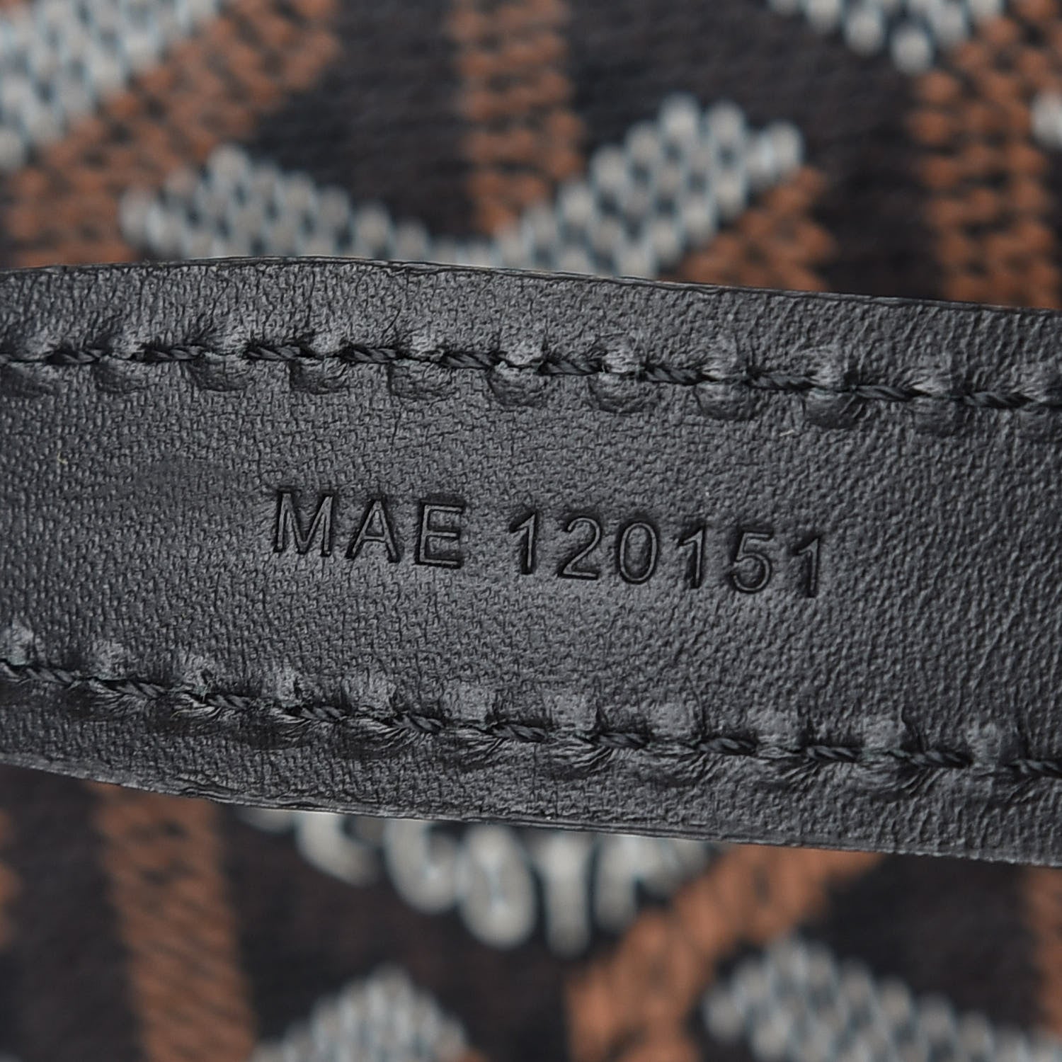 Goyard Goyardine Calfskin Alpin MM Backpack Black 7 of 9