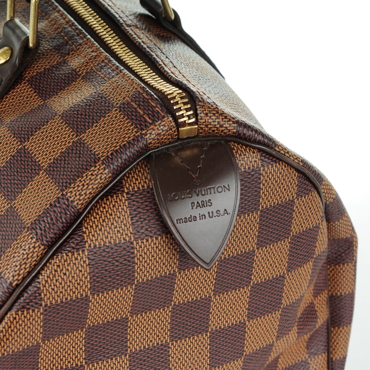 Louis Vuitton Damier Ebene Speedy 30 6 of 7