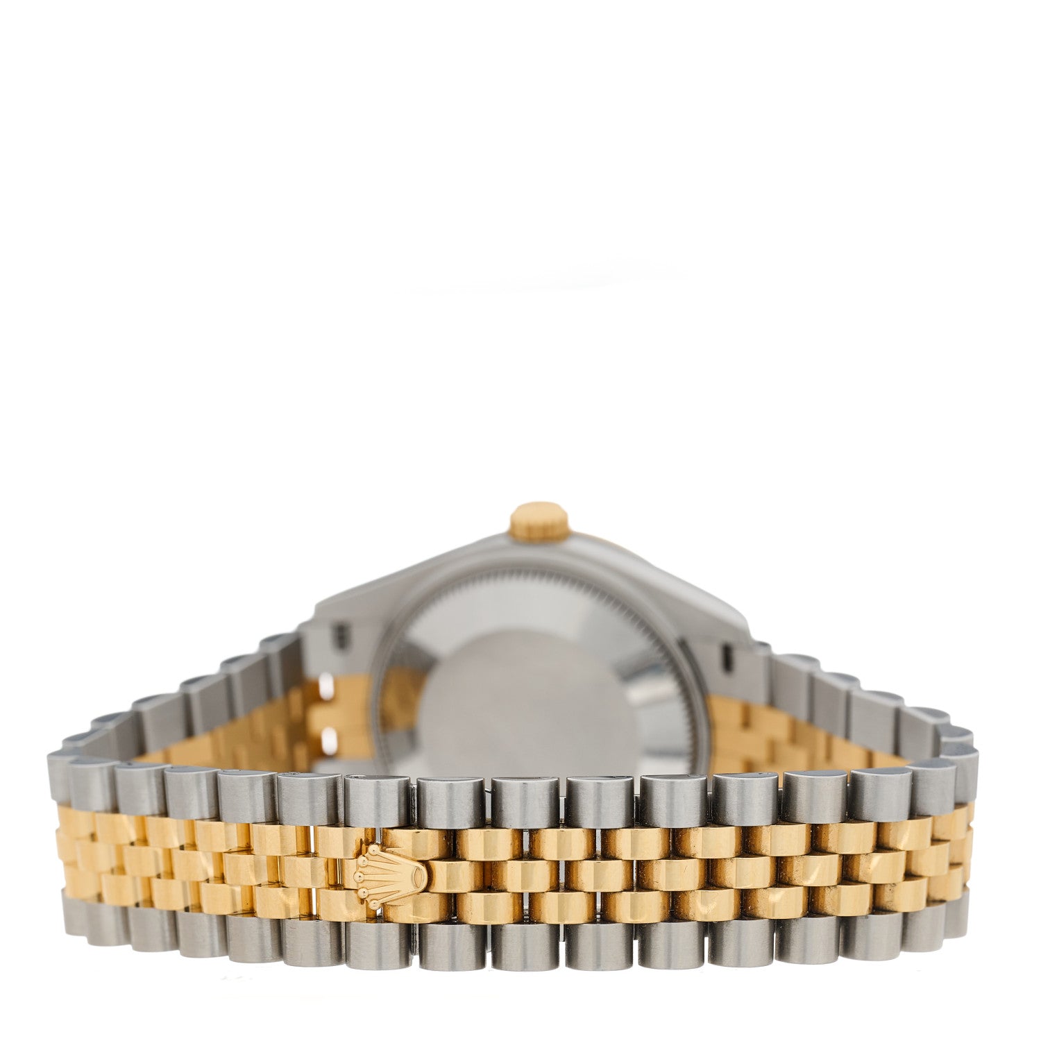 Rolex Stainless Steel 18K Yellow Gold 31mm Oyster Perpetual Datejust Watch White Roman 278273 3 of 4