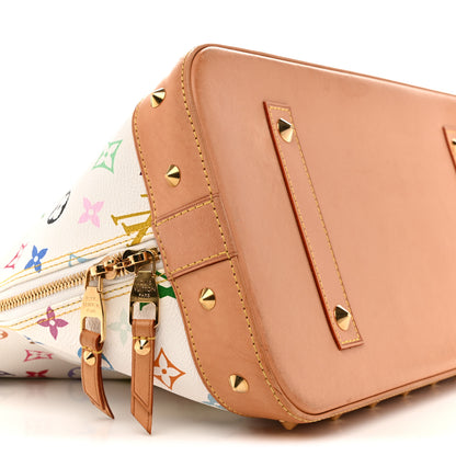 Louis Vuitton Monogram Multicolor Alma GM White 9 of 14