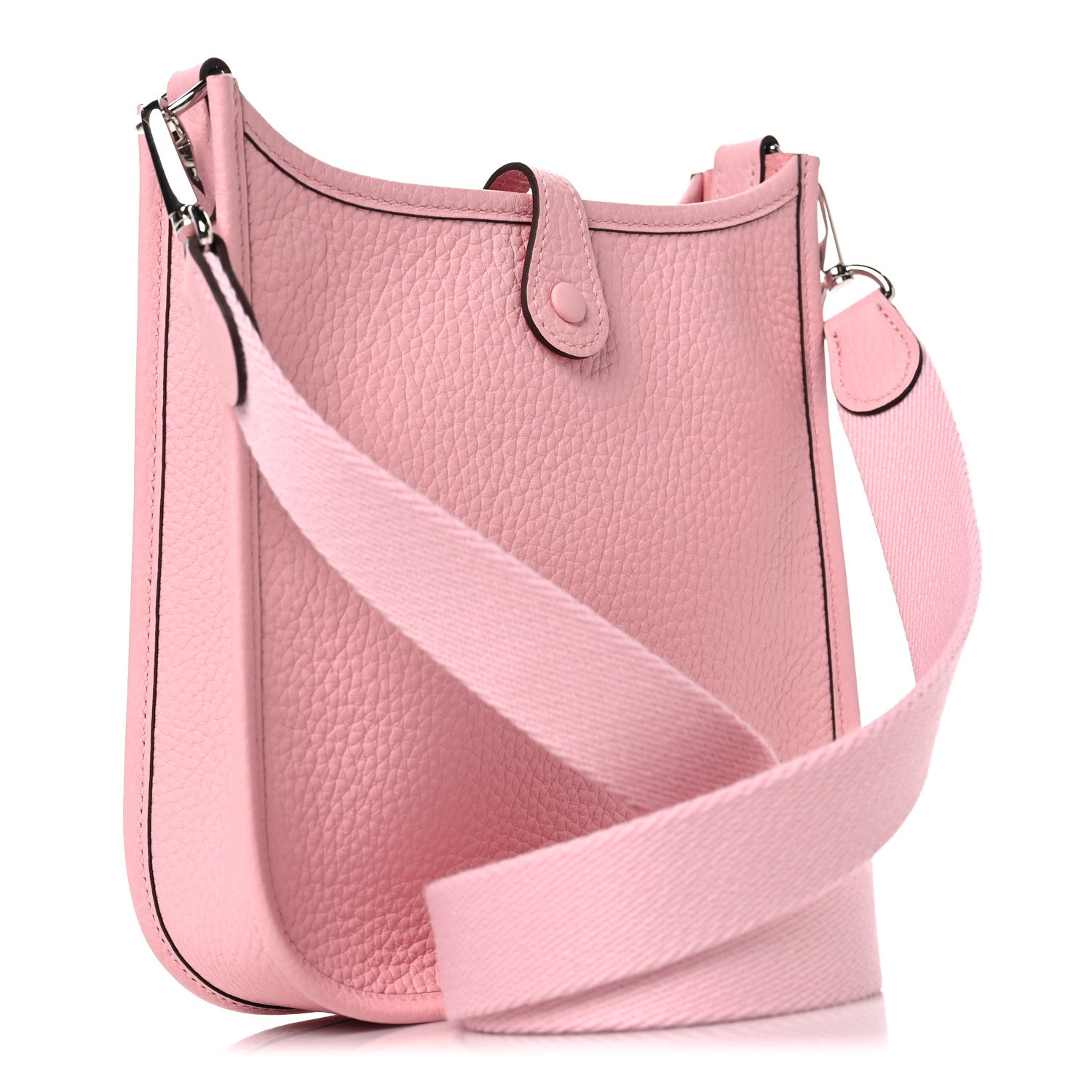 Hermes Taurillon Clemence Evelyne TPM Rose Sakura 3 of 11