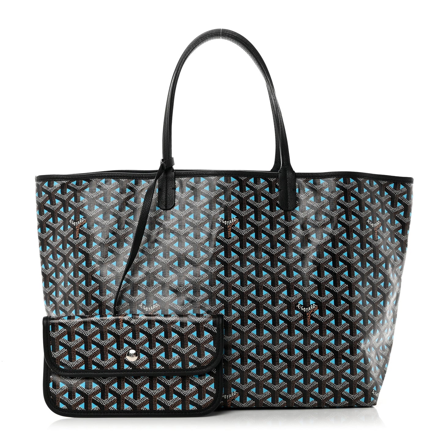 Goyardine Saint Louis Claire Voie PM Black Blue