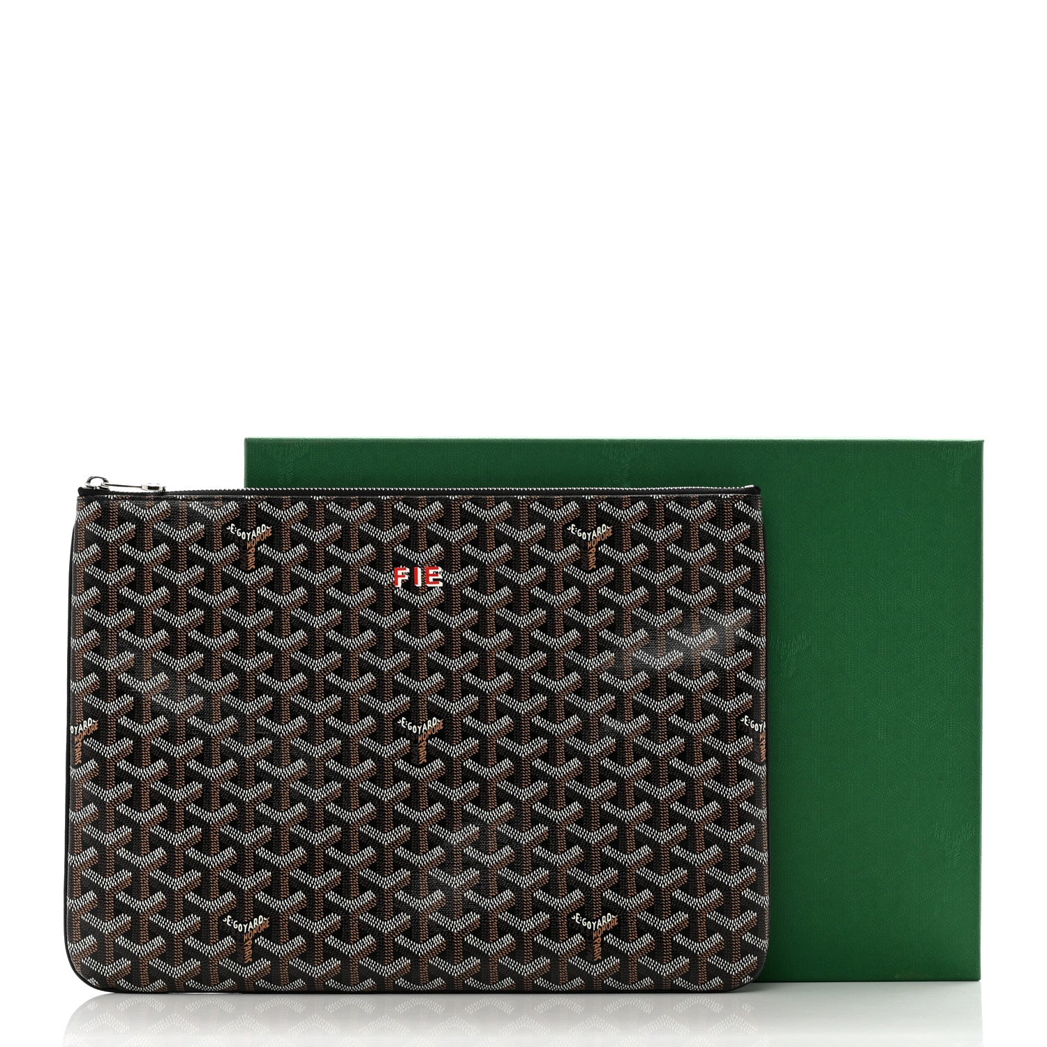 Goyard Goyardine Senat Pochette GM Black 7 of 7