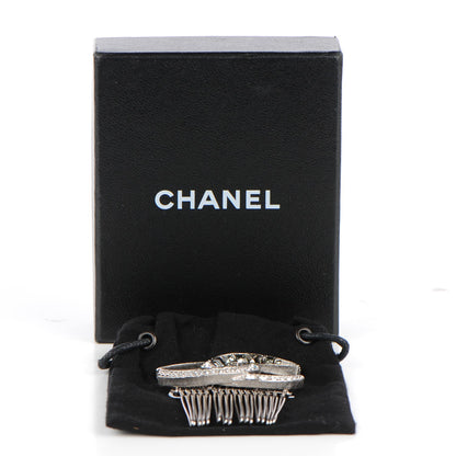 Chanel Crystal Dubai CC Hair Comb Pin 6 of 6