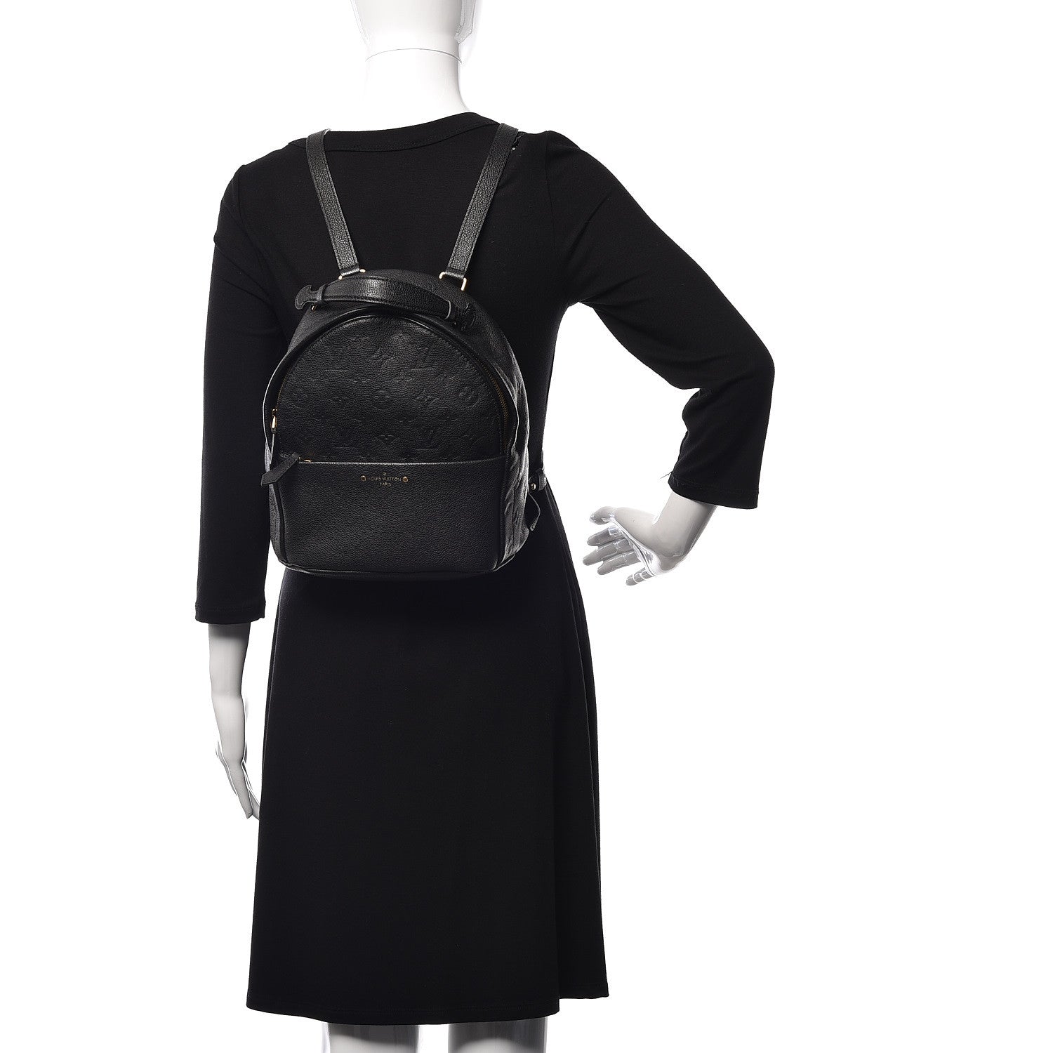 Louis Vuitton Empreinte Sorbonne Backpack Black 2 of 11