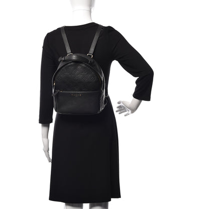 Louis Vuitton Empreinte Sorbonne Backpack Black 2 of 11